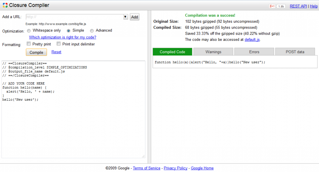 Closure Compiler